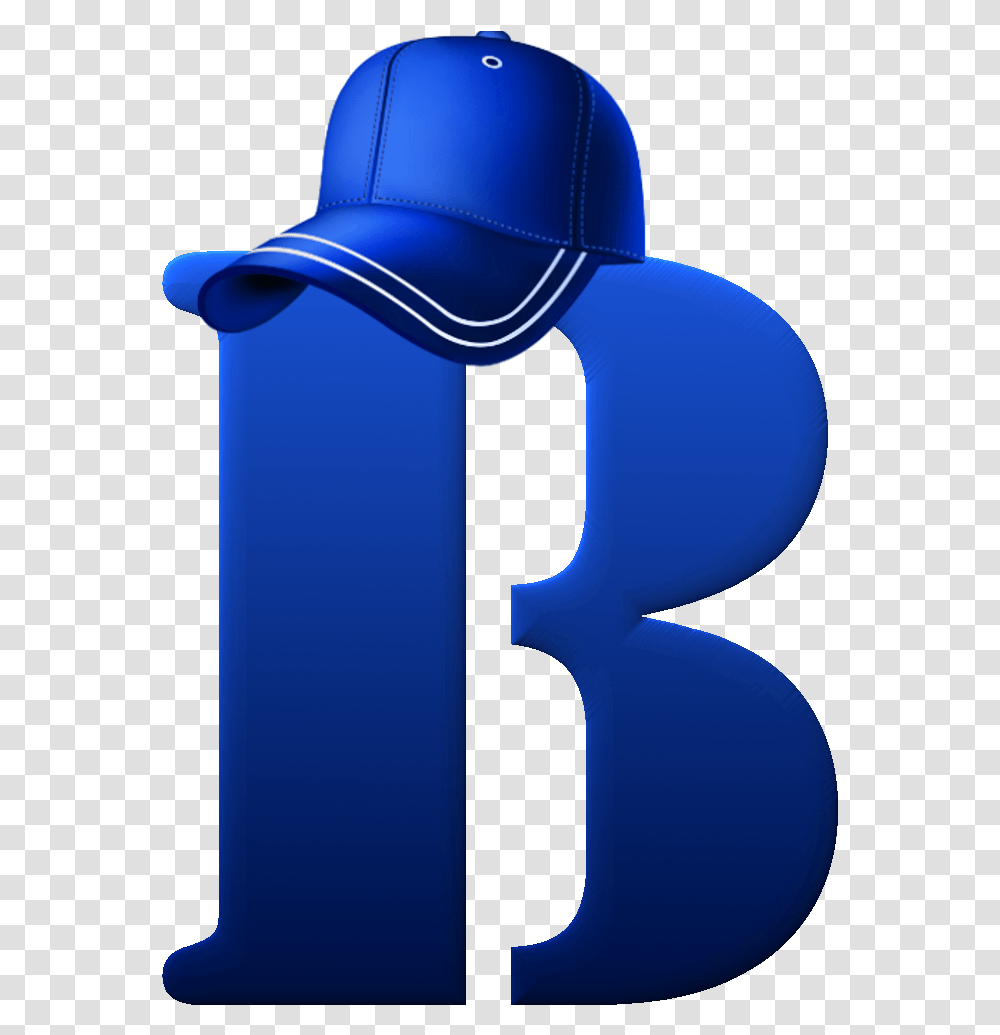 Alfabeto Azul Con Gorra De Beisbol, Baseball Cap, Hat Transparent Png