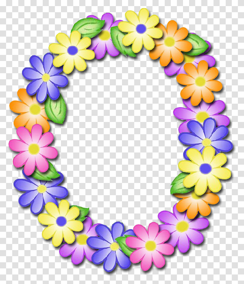 Alfabeto De Primavera Letras Em Muito Lindo Flower Pattern Letter, Plant, Graphics, Art, Blossom Transparent Png