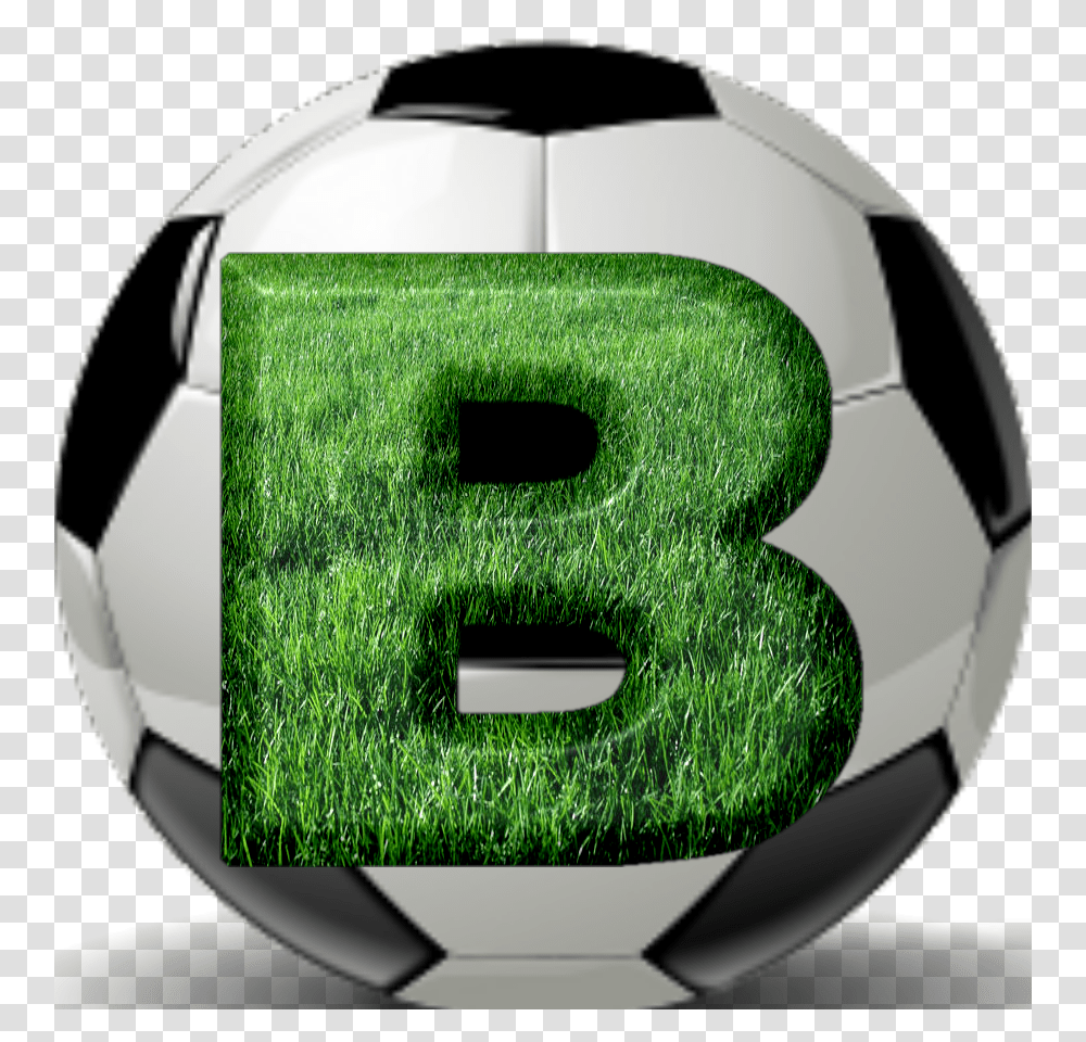 Alfabeto Grama Com Bola De Futebol Grass Texture Grass Texture, Ball, Team Sport, Sports, Football Transparent Png