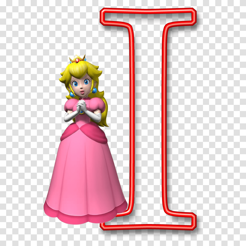 Alfabeto Mario Bros I Amazing Alphabets Letters, Dress, Female, Blonde Transparent Png
