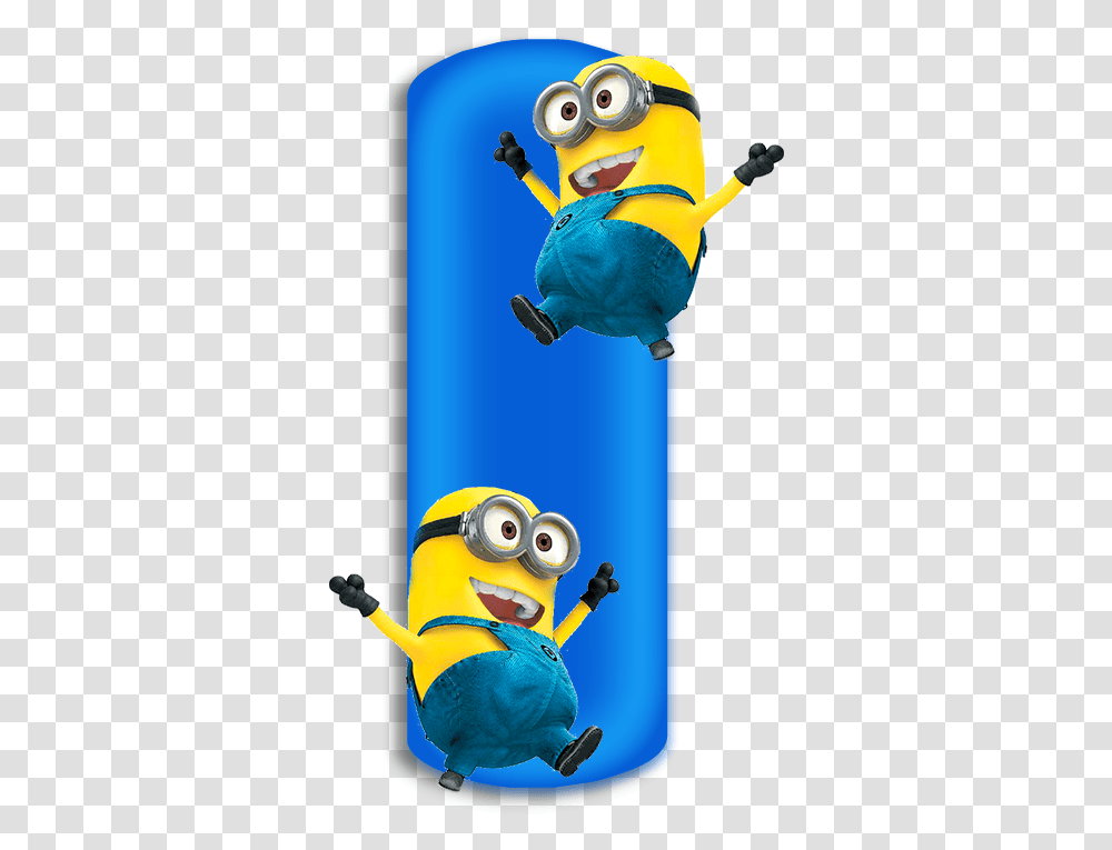 Alfabeto Minions, Toy, Inflatable, Animal, Cylinder Transparent Png