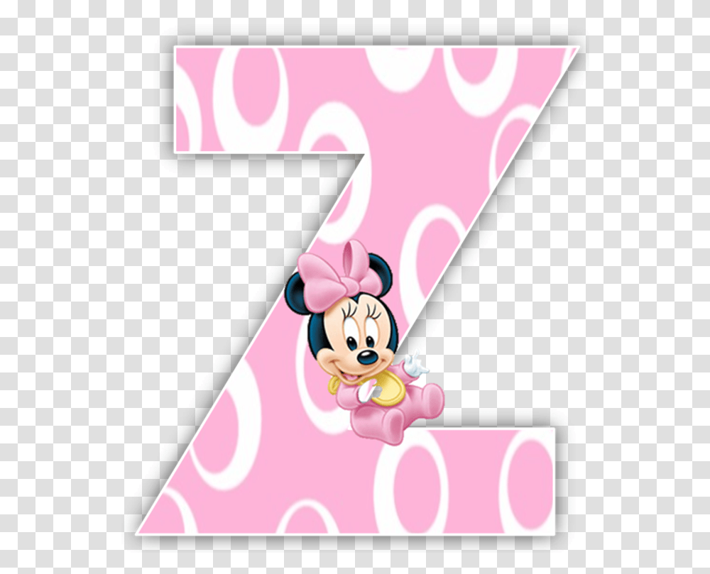 Alfabeto Minnie Bebe, Number Transparent Png