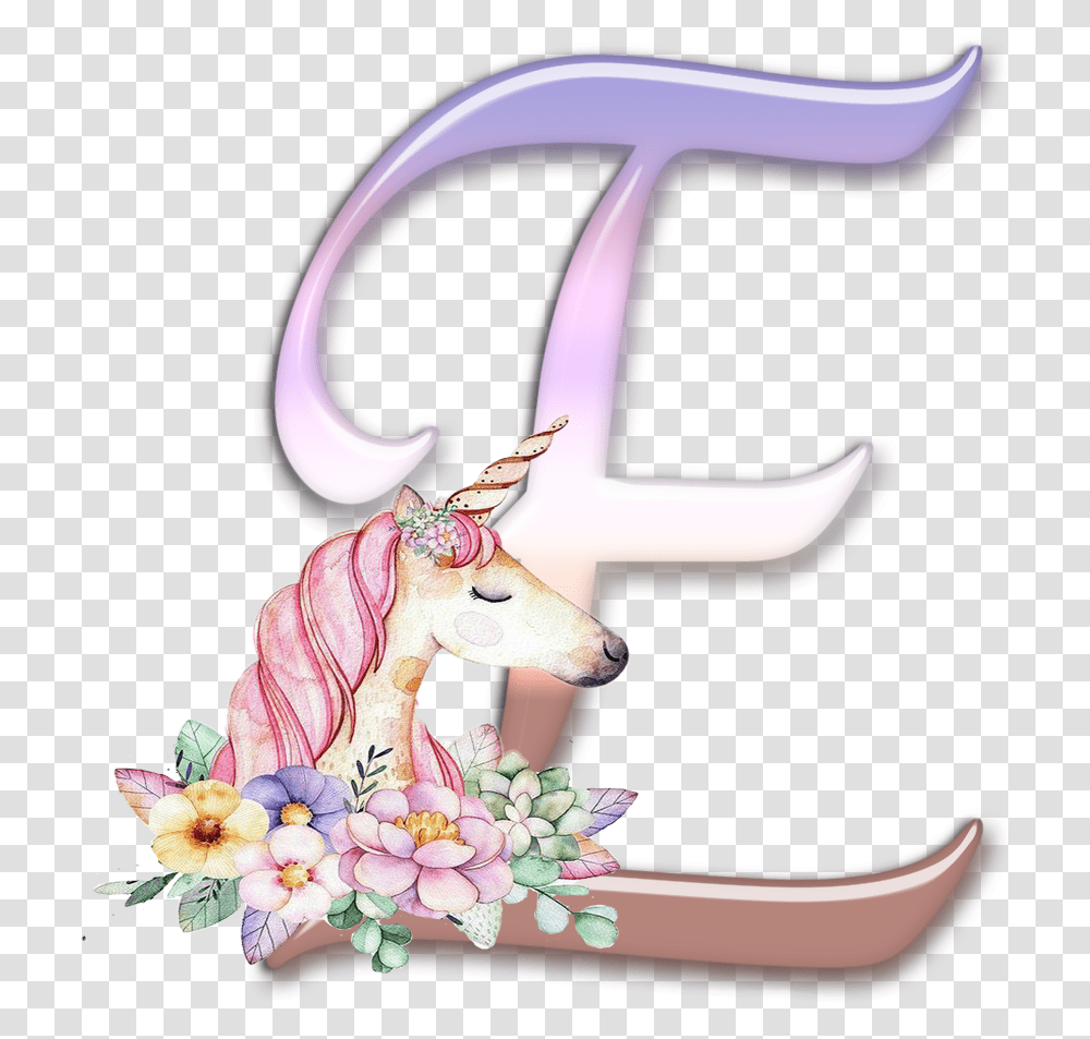 Alfabeto Unicornio, Sink Faucet, Hook, Flower Transparent Png