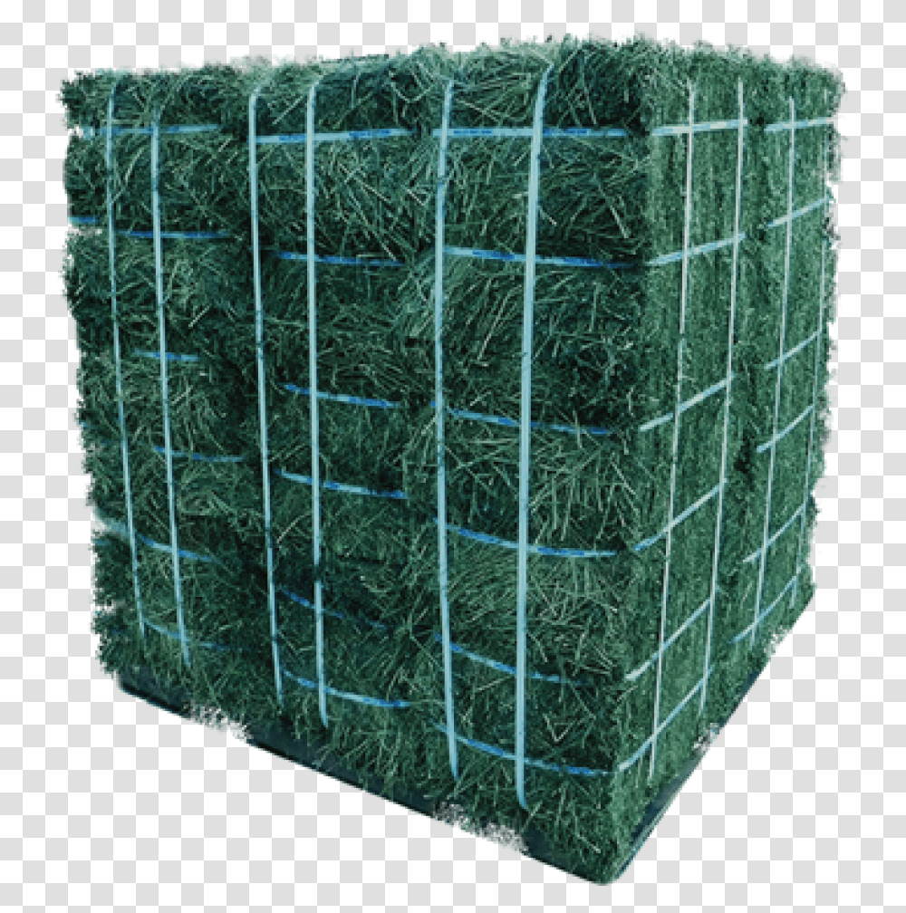 Alfalfa Hay 18 Bale Pallet Net, Gate, Plant, Soil, Moss Transparent Png