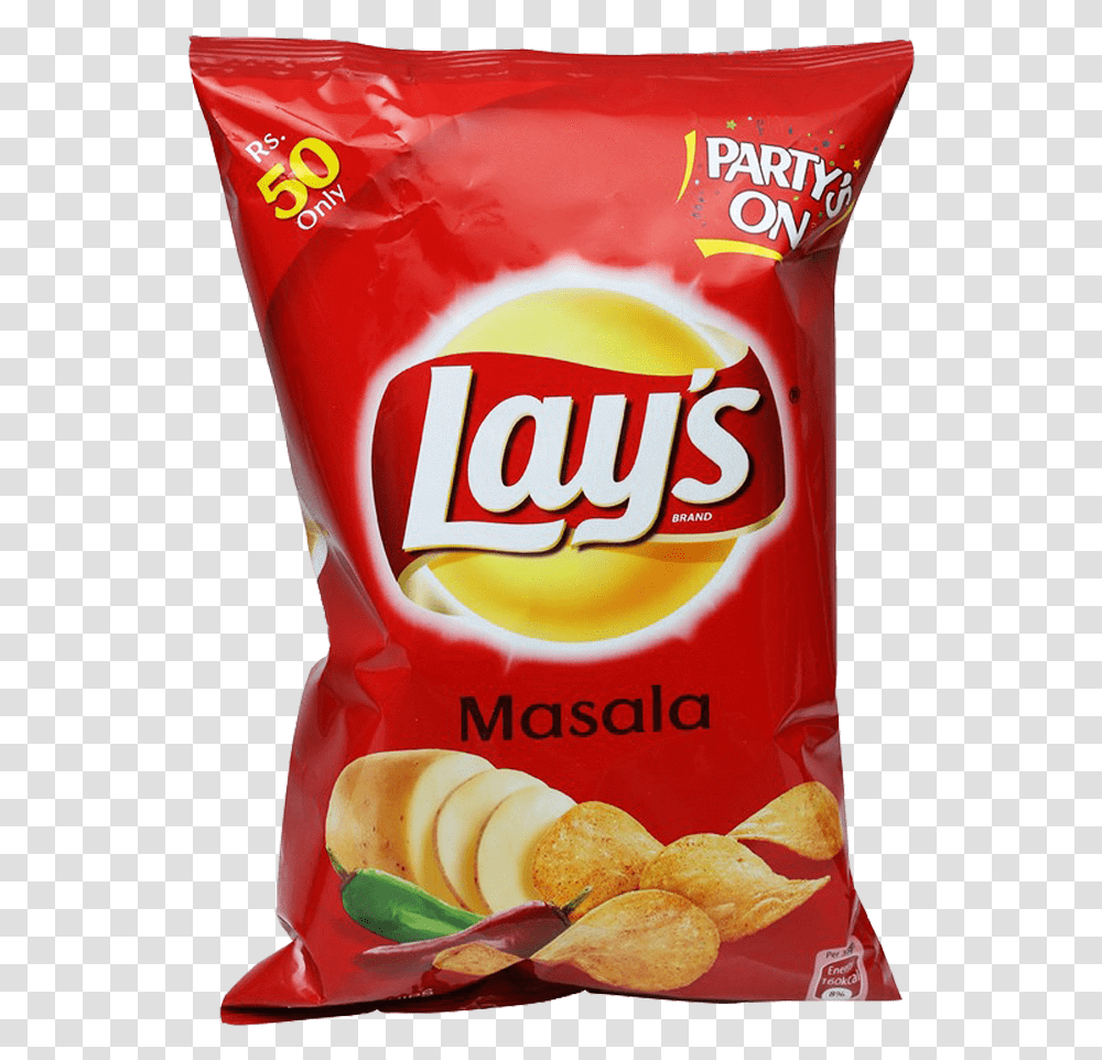 Alfatah Snacks Lays Chips Masala 70 Gm Masala Lays, Ketchup, Food, Bread, Cracker Transparent Png