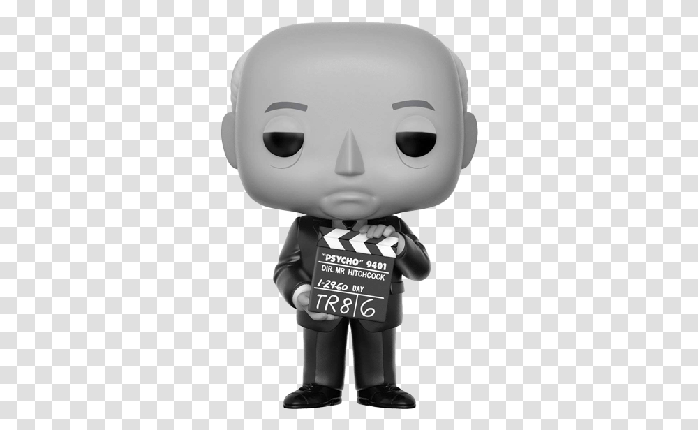 Alfred Hitchcock Pop Vinyl Figure, Toy, Doll, Person, Human Transparent Png