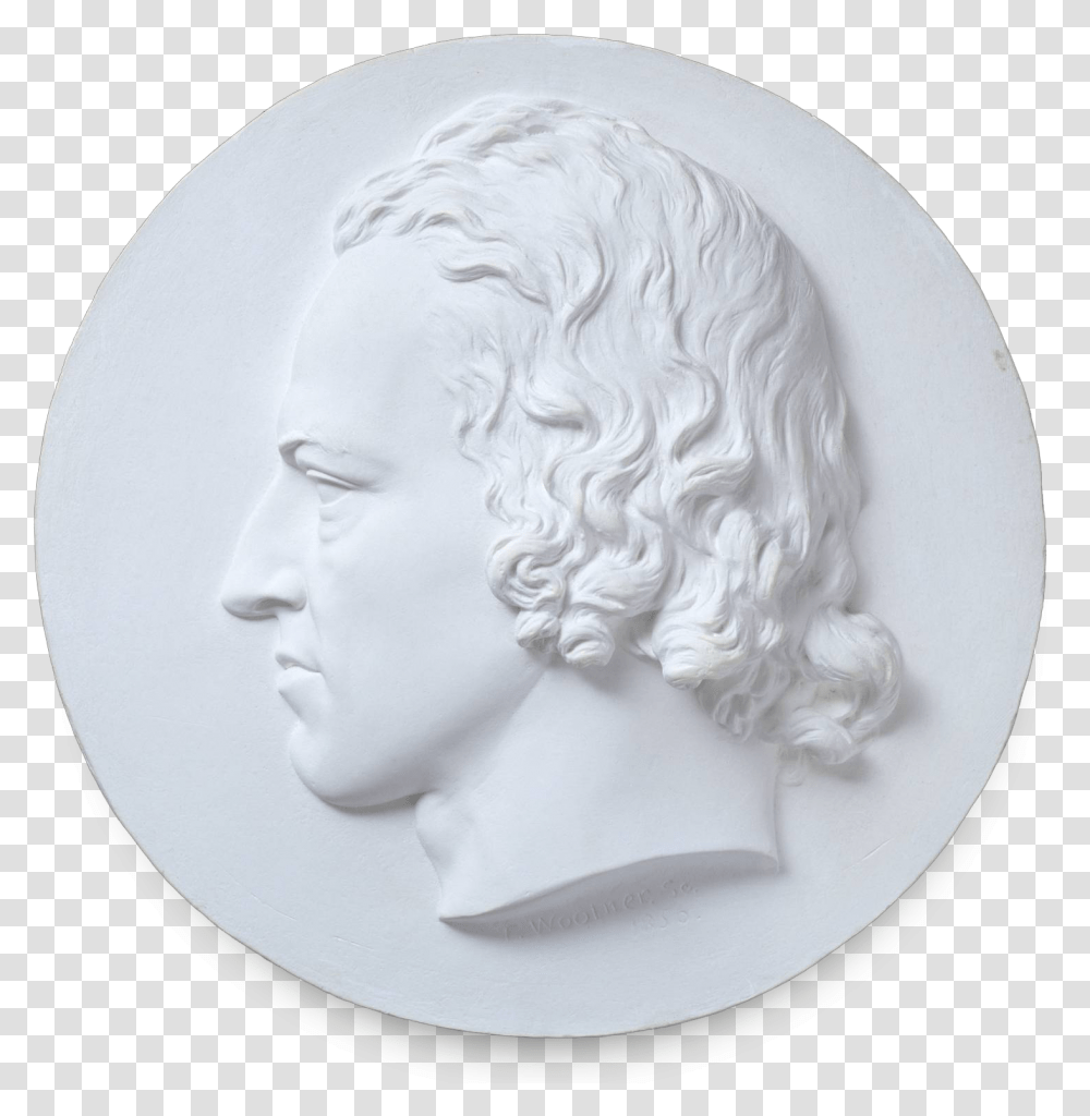 Alfred Tennyson 1856 Thomas Woolner Alfred Tennyson, Sculpture, Statue, Coin Transparent Png