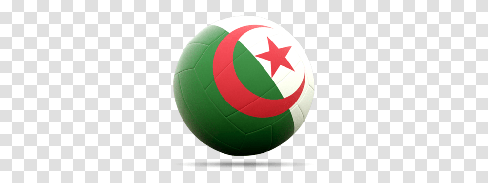 Algeria Flag Clipart Sphere, Ball, Soccer Ball, Football, Team Sport Transparent Png