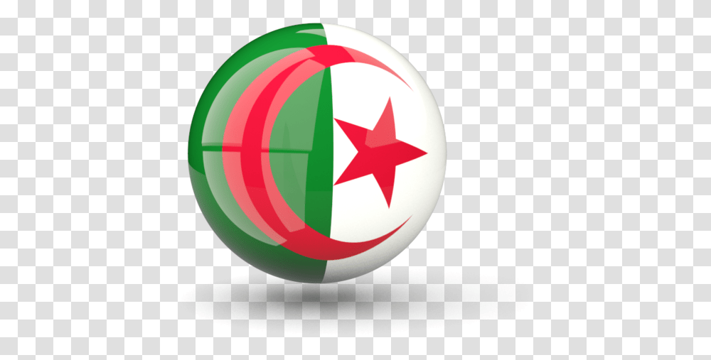 Algeria Flag Icon, Star Symbol, Balloon, Logo Transparent Png