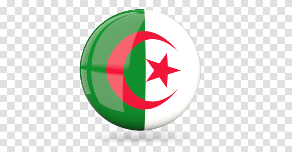 Algeria Flag Icon, Star Symbol, Logo, Trademark Transparent Png