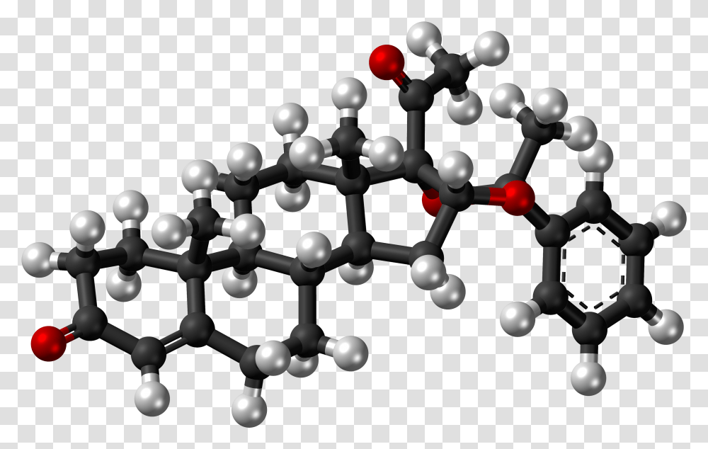 Algestone Acetophenide Molecule Ball 3d Model Of Chemical Compounds, Chandelier, Lamp, Accessories, Accessory Transparent Png