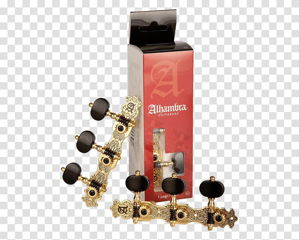 Alhambra Guitars Accessories Alhambra Machine Head New, Shower Faucet, Leisure Activities, Musical Instrument, Bronze Transparent Png