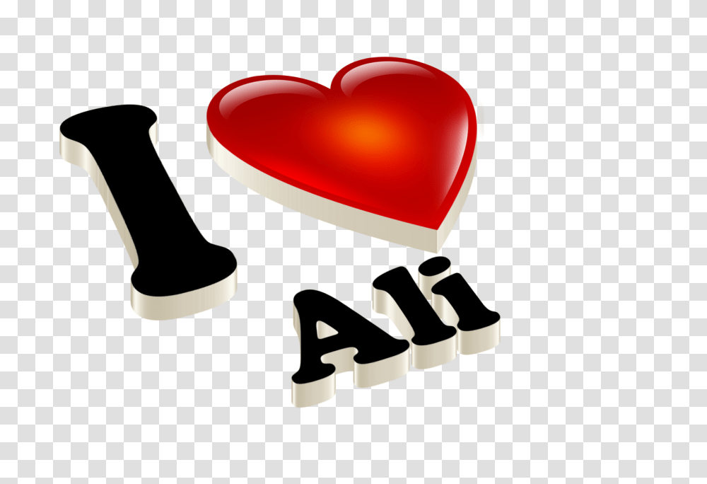 Ali Name Logo, Heart, Electronics Transparent Png
