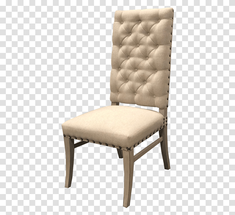 Aliana Tufted Nailhead Dining Chair Tufted Nailhead Dining Chair, Furniture, Armchair Transparent Png