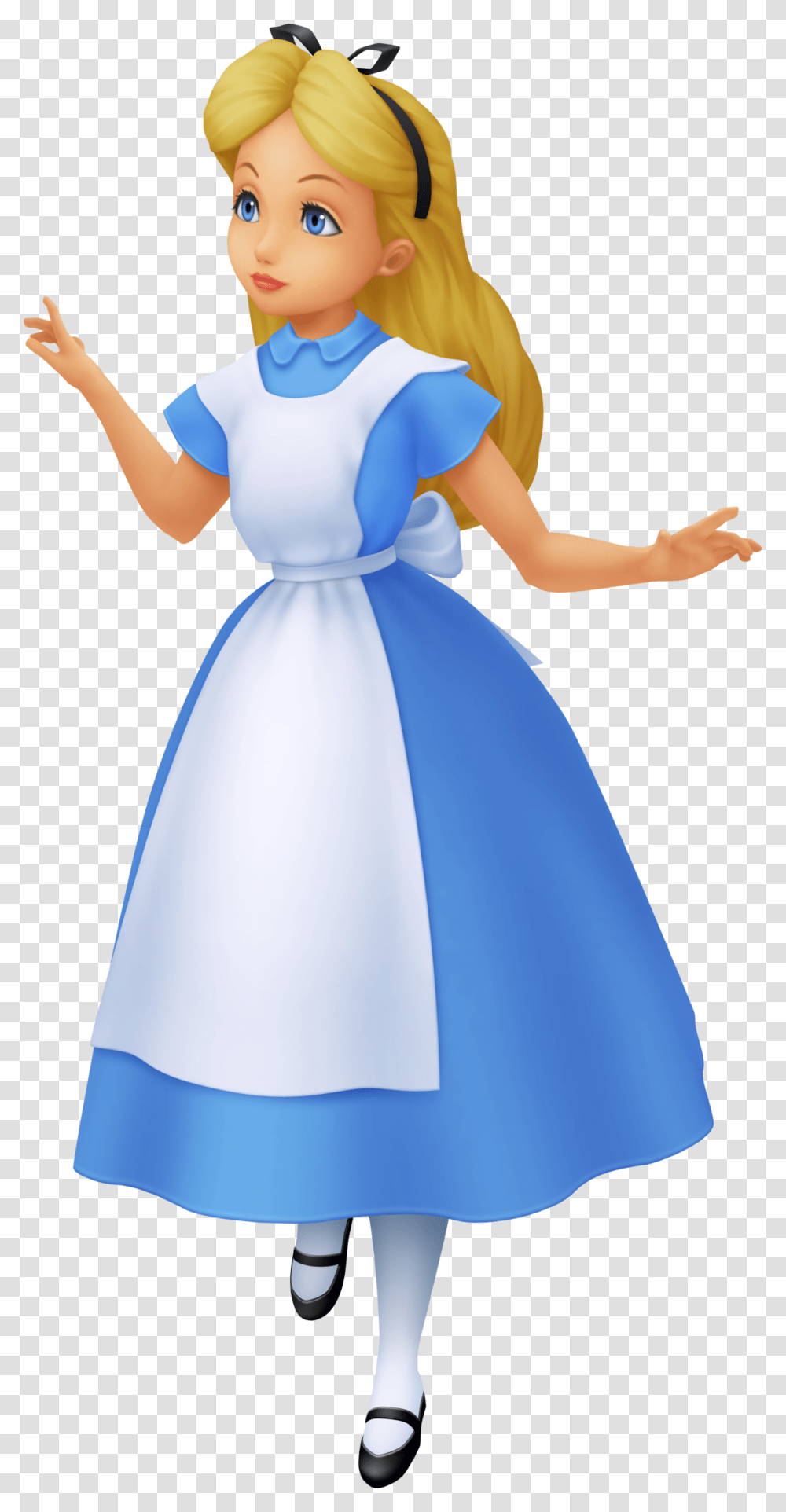 Alice In Wonderland Characters Alice, Dress, Female, Person Transparent Png