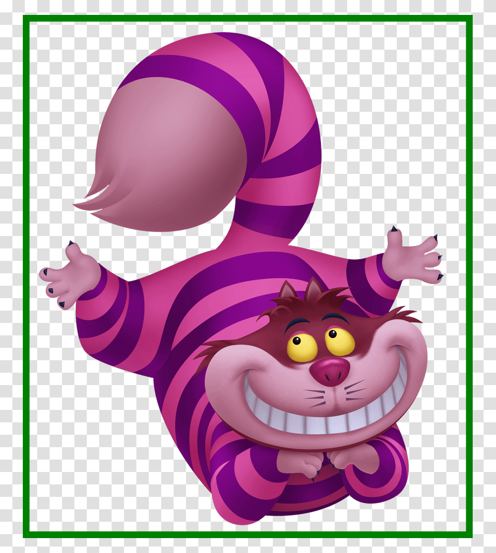 Alice In Wonderland Characters Cat, Plant Transparent Png