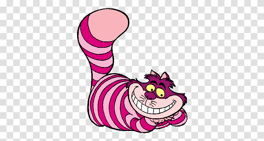 Alice In Wonderland Cheshire Cat Clipart Cartoon Cheshire Cat Alice In Wonderland Characters, Clothing, Apparel, Plant, Sweets Transparent Png