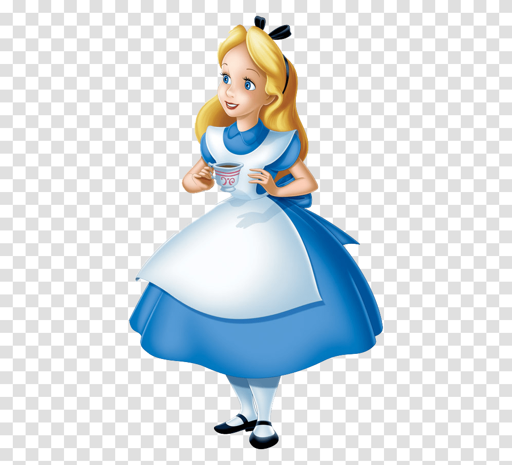 Alice In Wonderland Clipart Alice In Wonderland, Figurine, Doll, Toy, Person Transparent Png