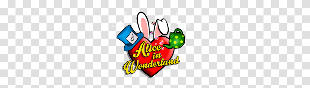 Alice In Wonderland Clipart Hearts, Food Transparent Png