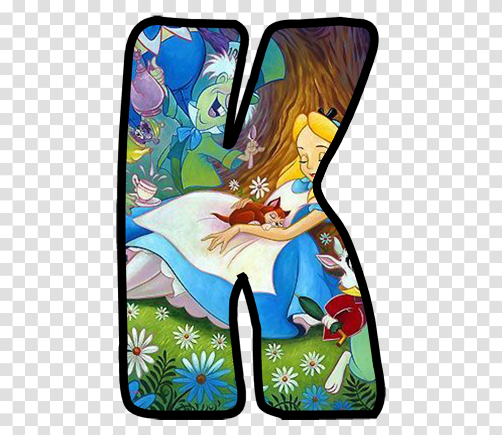 Alice In Wonderland Lockscreen, Modern Art, Stained Glass, Floral Design Transparent Png