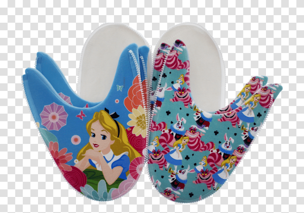 Alice In Wonderland Mix N Match Zlipperz SetClass Fictional Character, Applique, Pattern, Heart, Sweets Transparent Png
