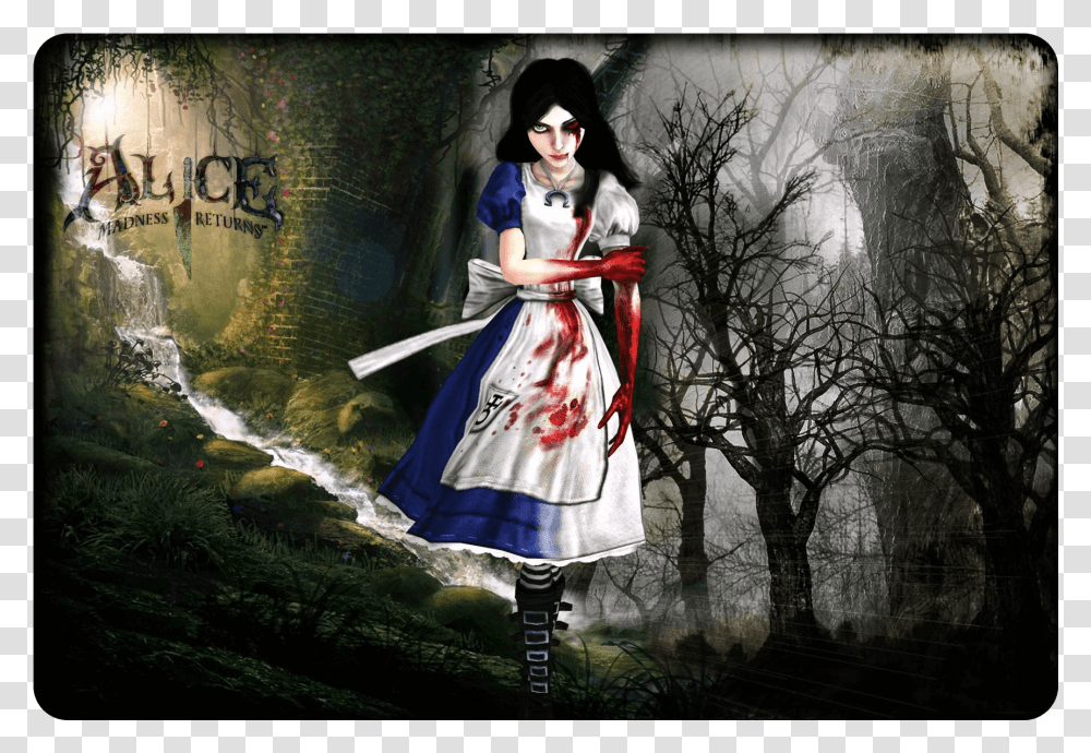 Alice Madness Returns Pepper, Person, Costume, Toy Transparent Png