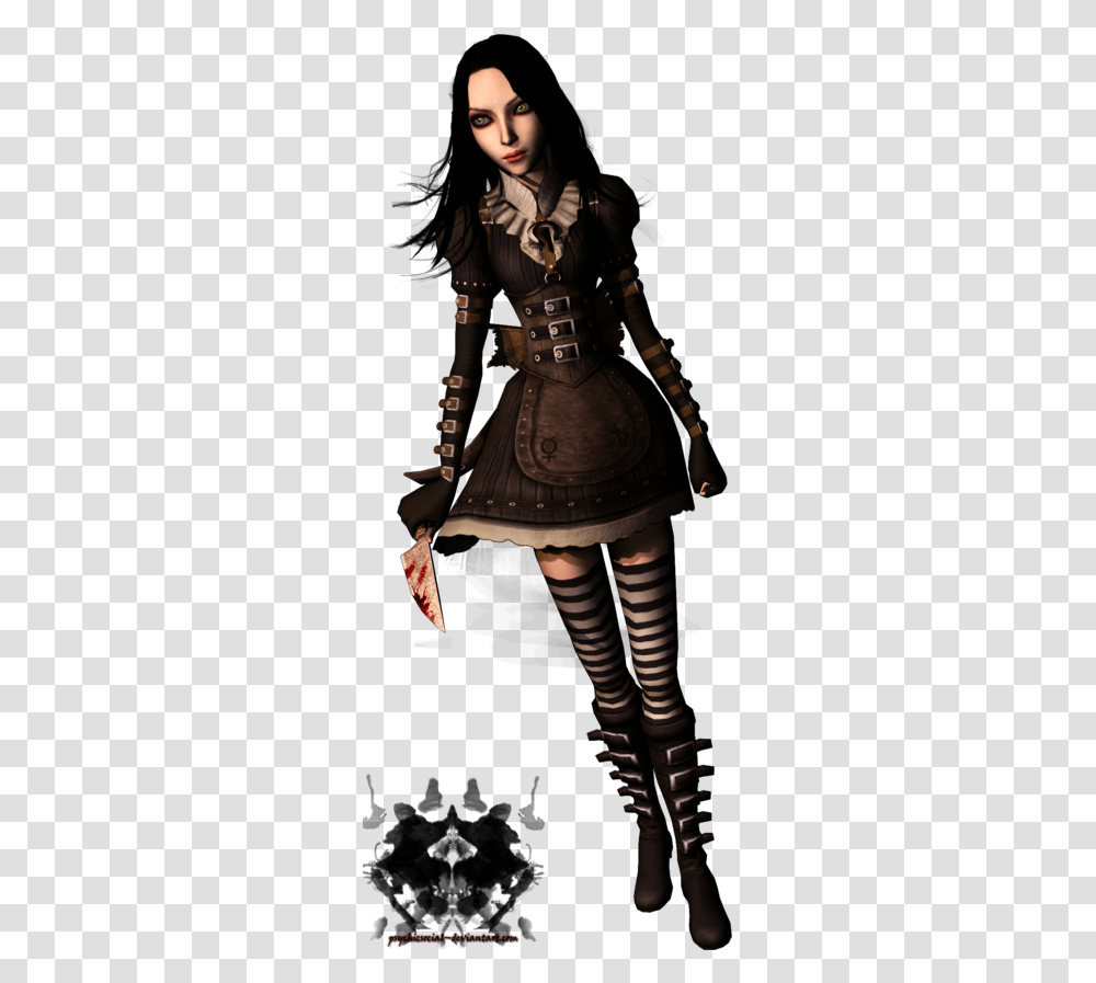 Alice Madness Returns Steampunk, Person, Human, Armor Transparent Png