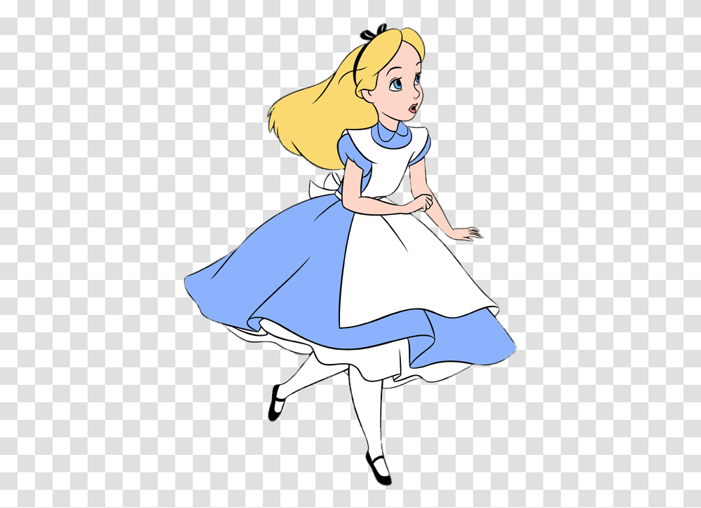 Alice Running, Person, Human, Blonde, Woman Transparent Png