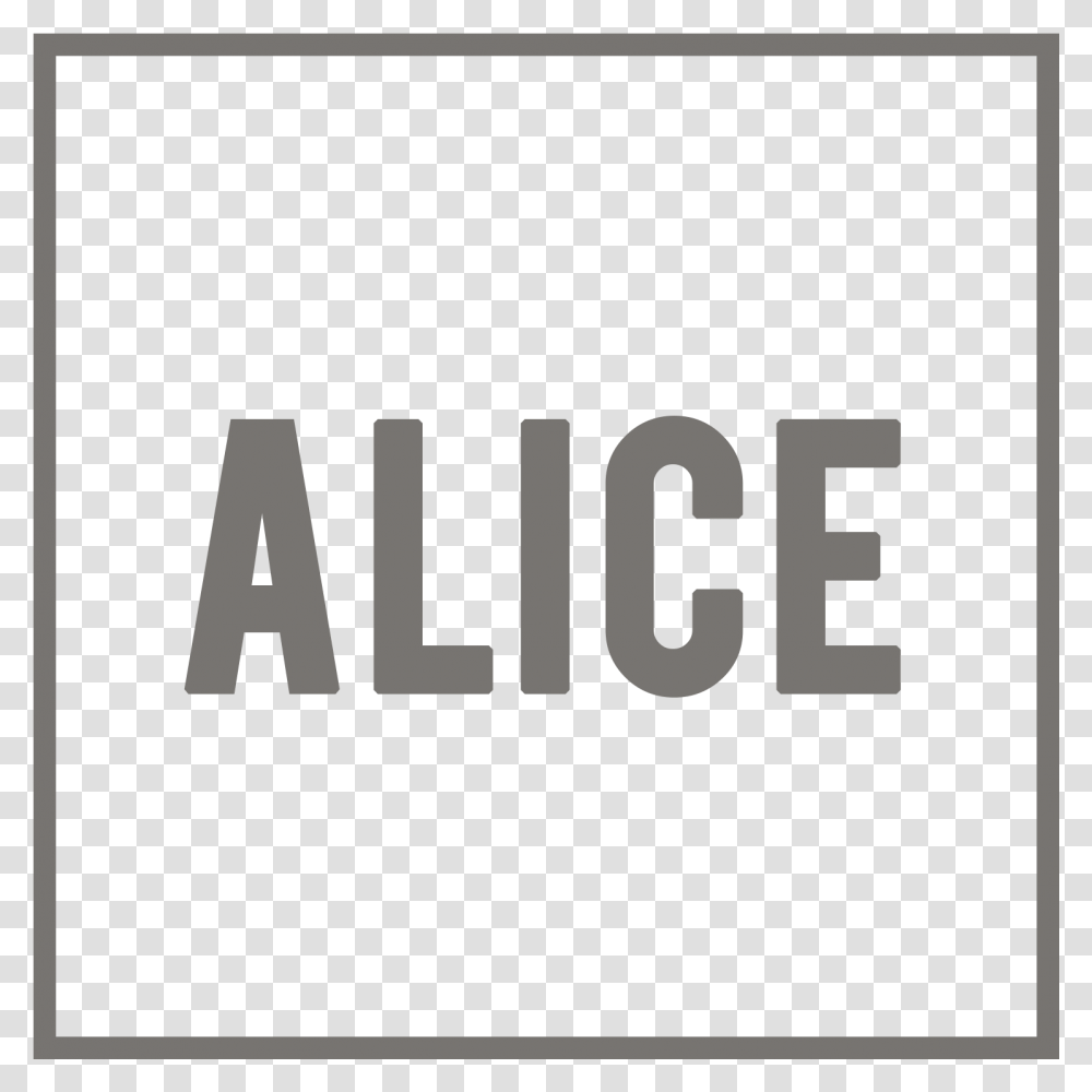 Alice, Word, Label, Alphabet Transparent Png