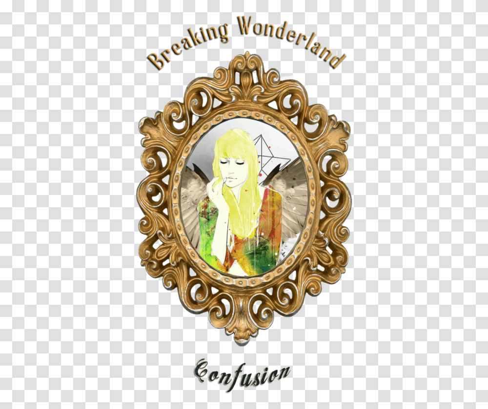 Alice Through The Looking Glass Oval Fancy Picture Frames, Clock, Person, Human, Clock Tower Transparent Png