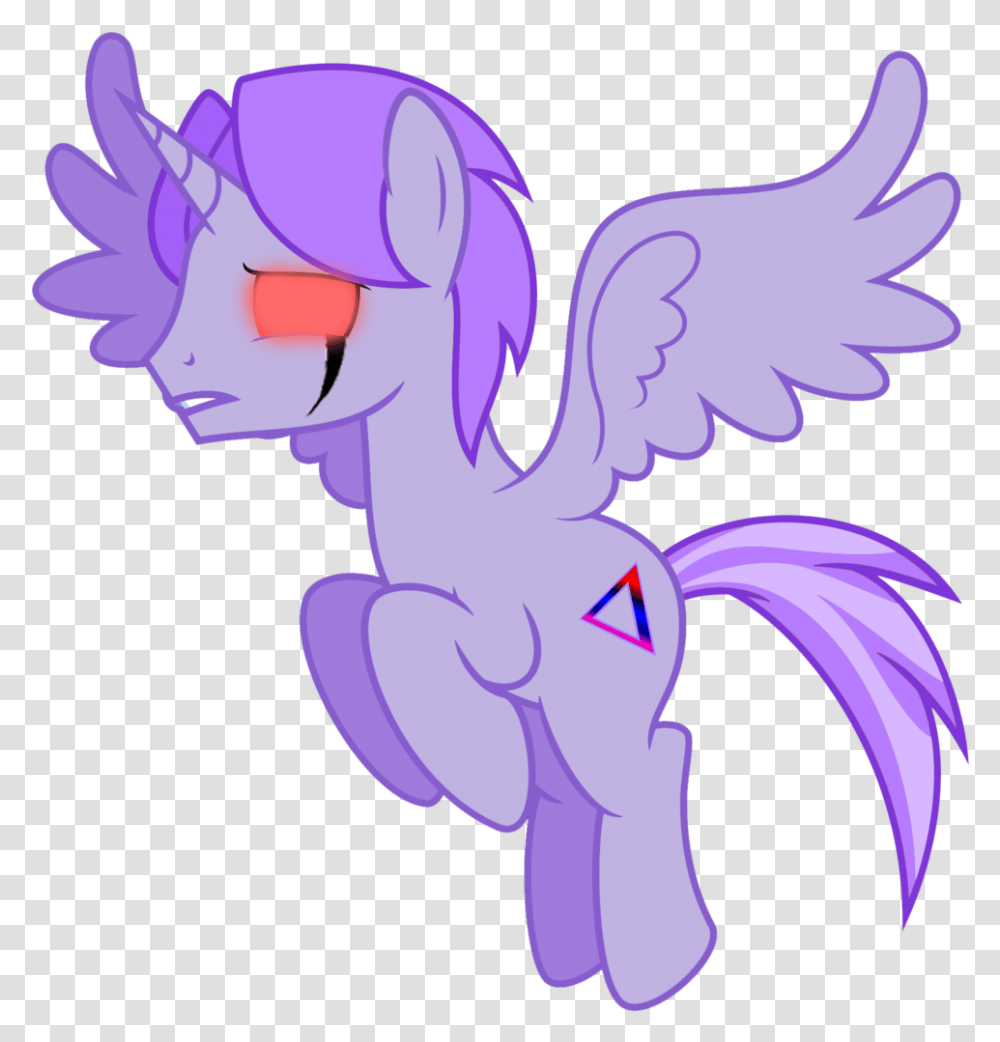 Alicorn Alicorn Oc Corrupted Glowing Eyes Implied Mlp Red Eyes Glowing, Angel, Archangel Transparent Png