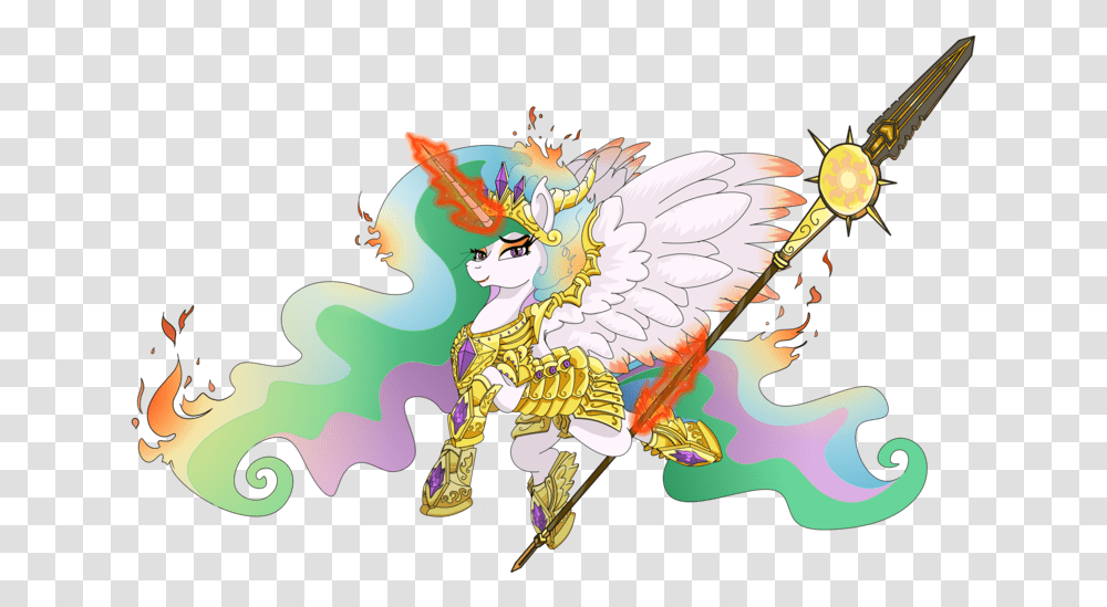 Alicorn Armor Artistghouleh Crown Flaming Mythical Creature, Crowd, Carnival, Graphics, Parade Transparent Png