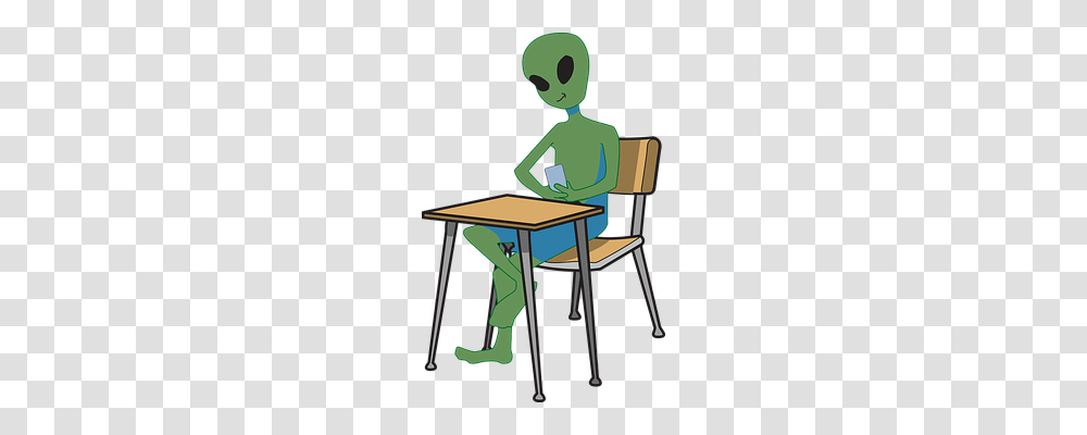 Alien Education, Chair, Furniture, Standing Transparent Png