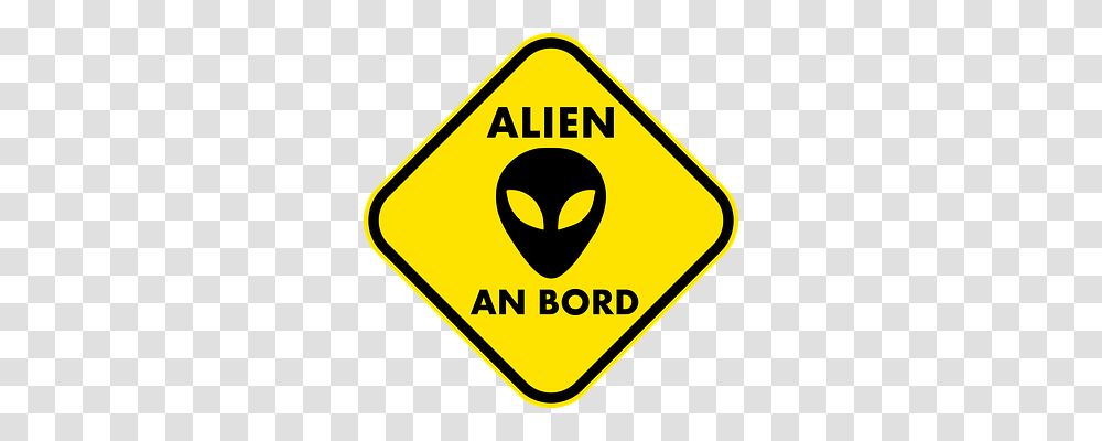 Alien Transport, Road Sign Transparent Png