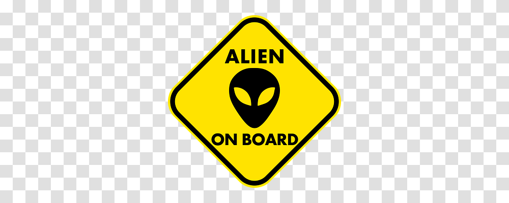 Alien Transport, Road Sign Transparent Png