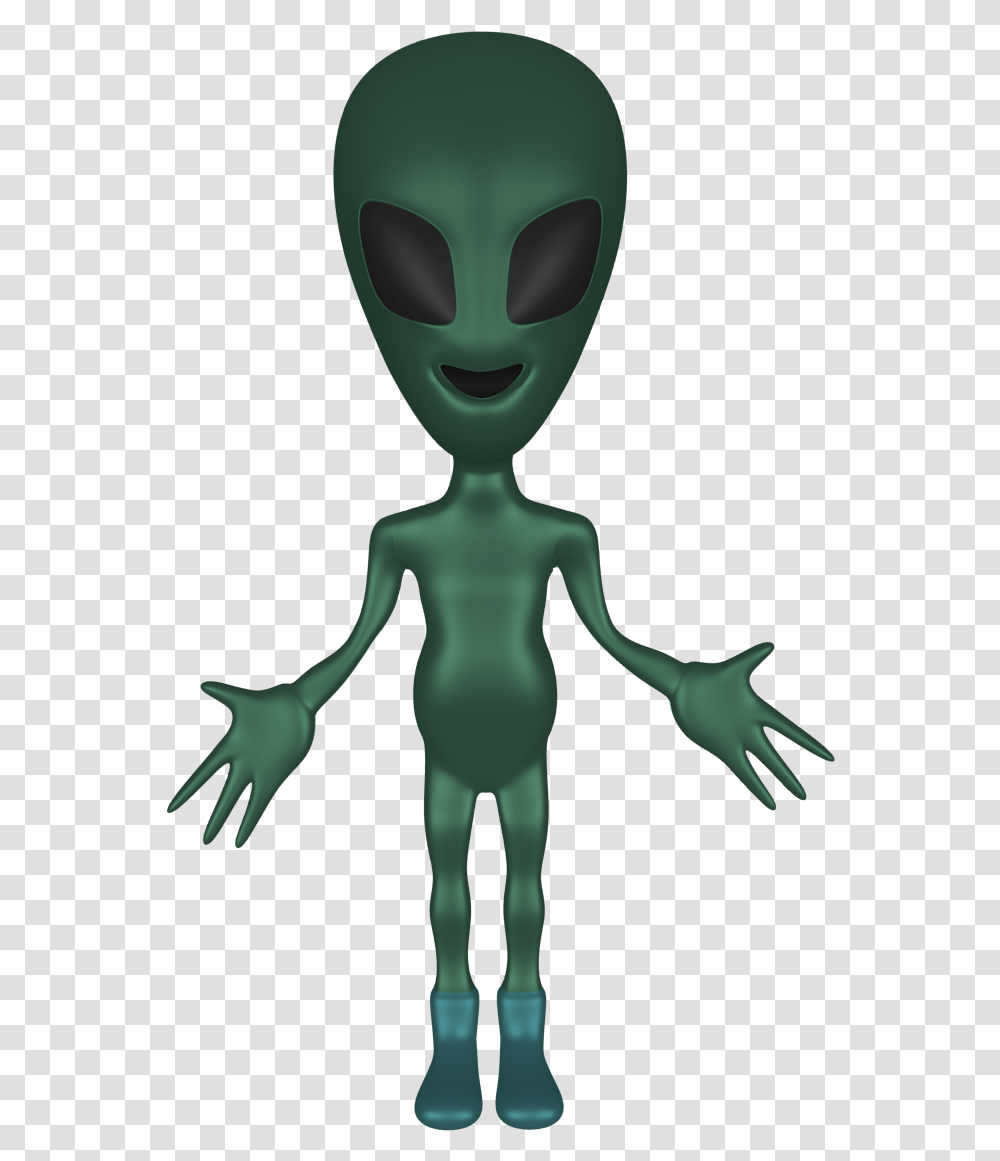 Alien Alien, Green, Toy, Light, Hand Transparent Png