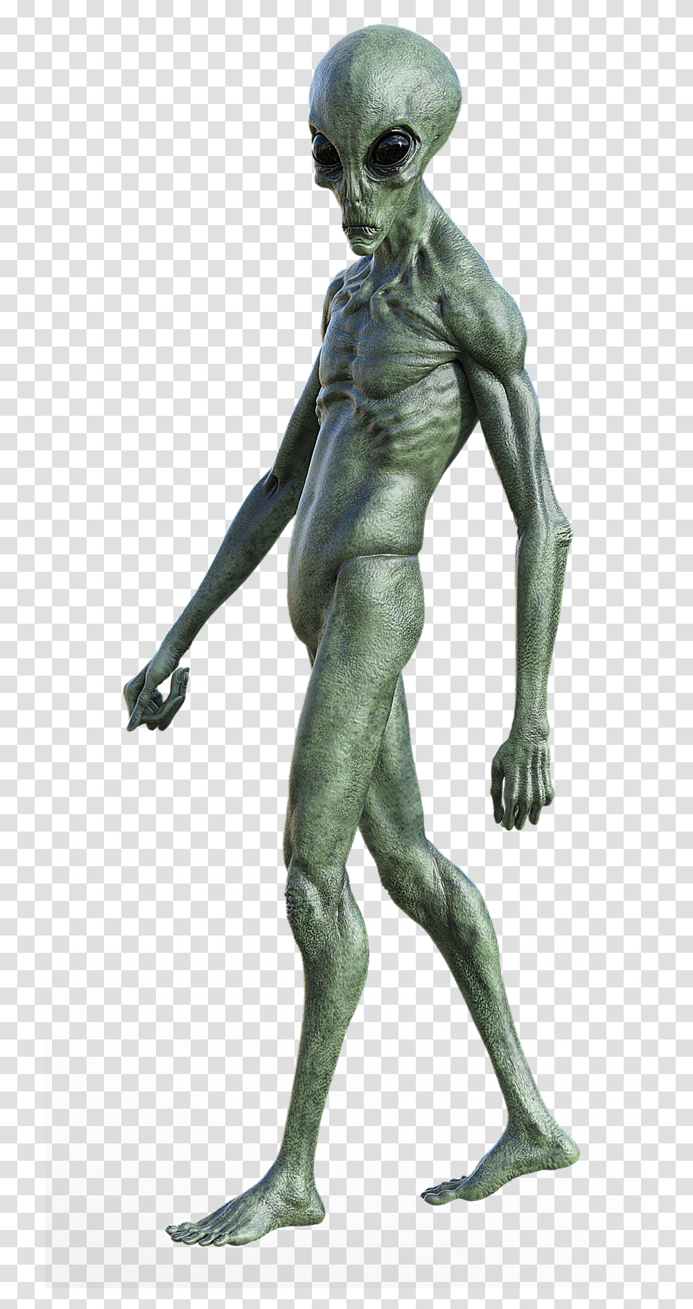 Alien Alien, Sculpture, Statue, Person Transparent Png