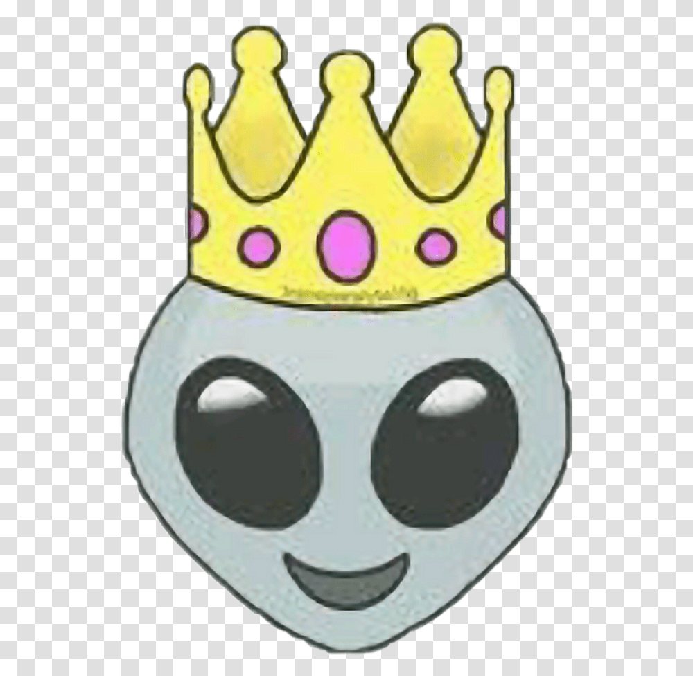 Alien Alienigena Corona Quenn Reina Tumblr Emoji, Snowman, Outdoors, Pet, Animal Transparent Png