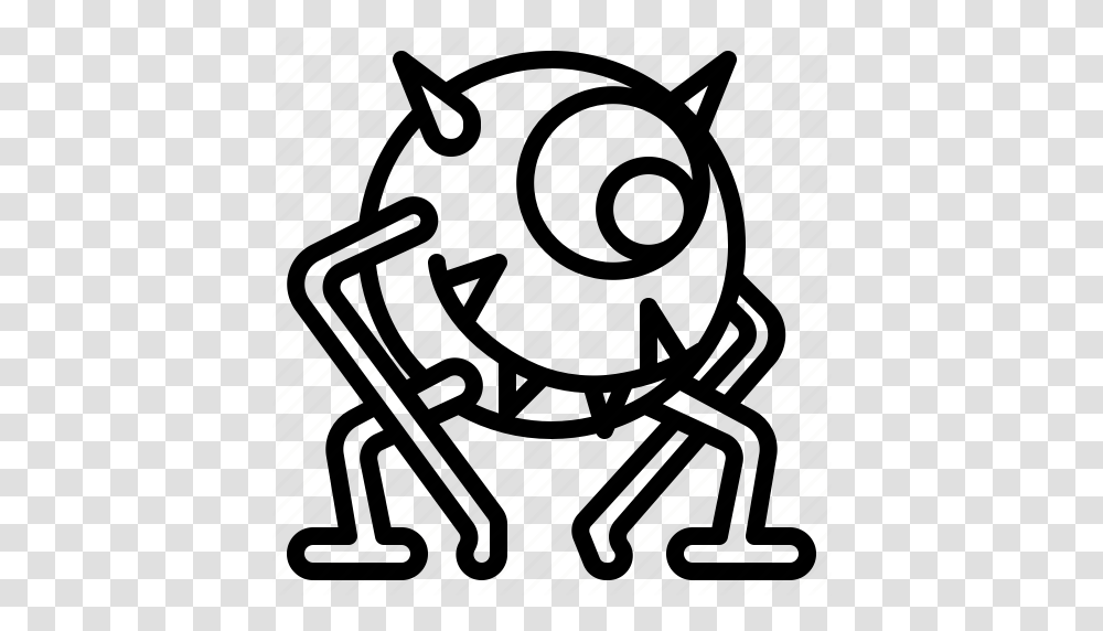 Alien Character Cute Devil Monster Icon, Piano, Leisure Activities, Musical Instrument, Chair Transparent Png