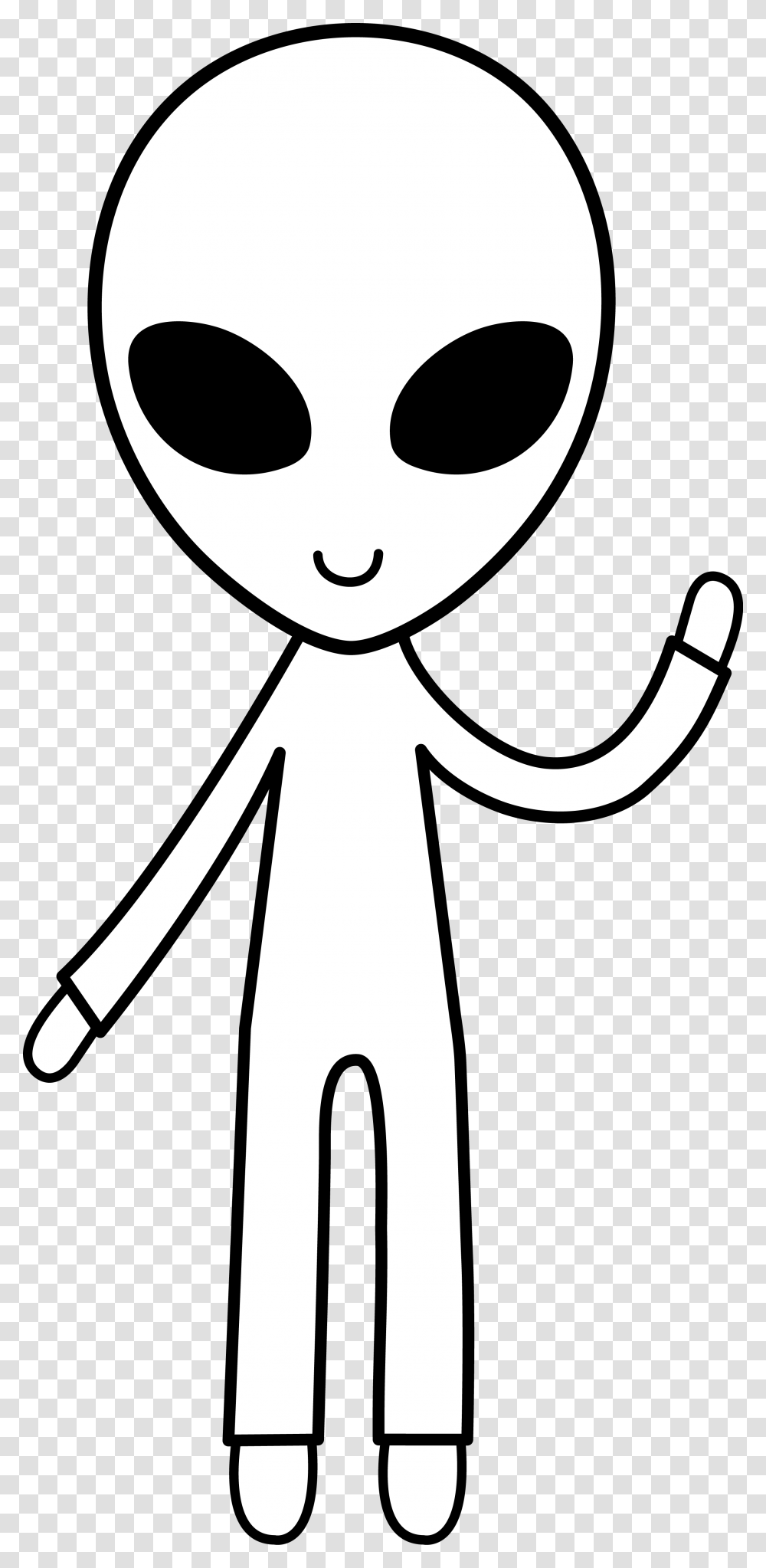 Alien Clip Art, Stencil, Drawing Transparent Png – Pngset.com