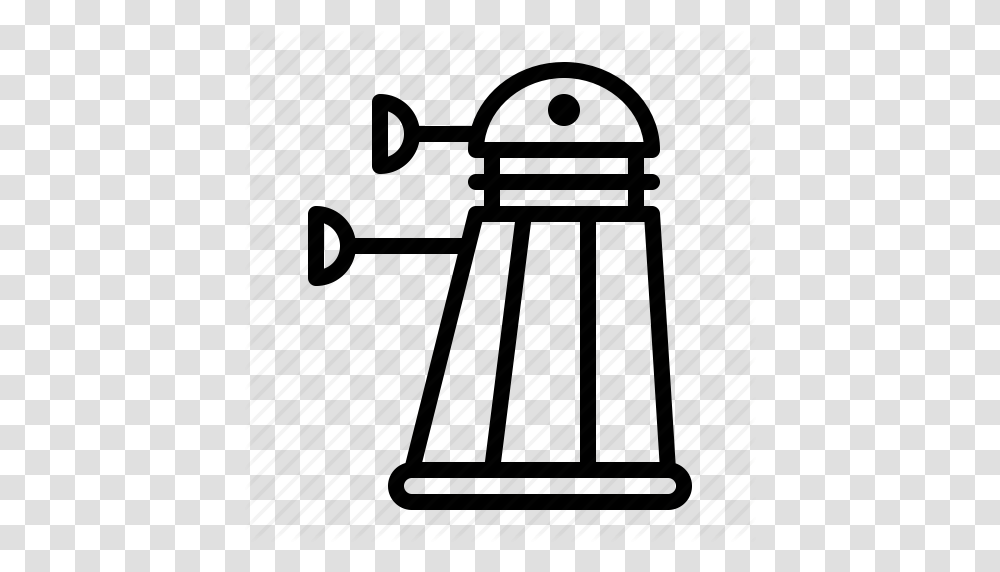 Alien Dalek Dr Fiction Ios Science Who Icon, Scale, Stand, Shop Transparent Png