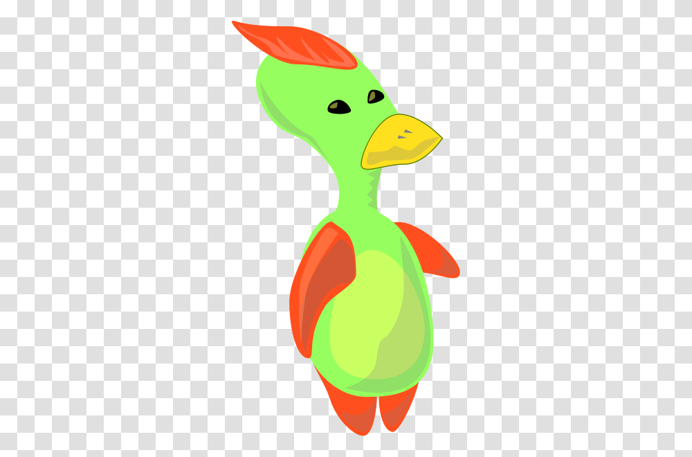 Alien Duck Clipart For Web, Animal, Bird, Penguin, Toy Transparent Png