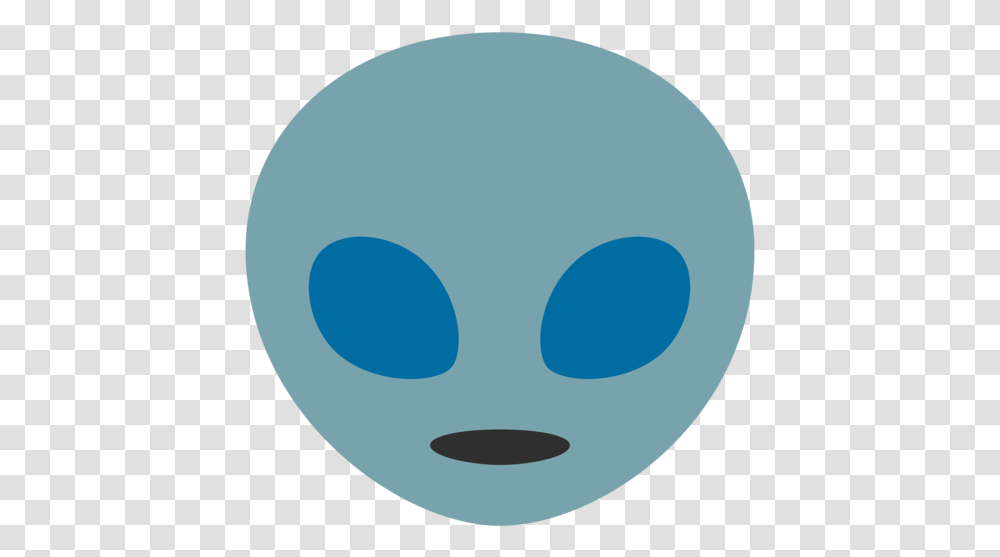 Alien Emoji Android, Disk, Mask Transparent Png