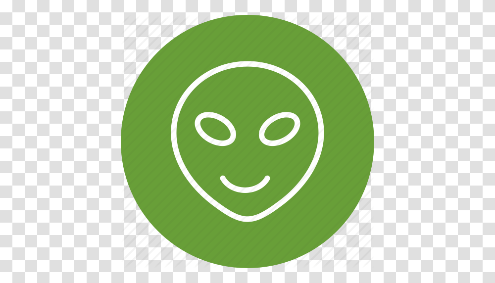 Alien Emoji Emoticon Face Icon, Plant, Green, Tennis Ball, Sport Transparent Png