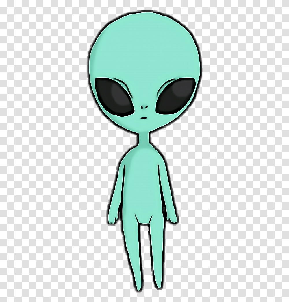 Alien Extraterrestre Verde Ovni Kawaii Cute Background Alien, Blow Dryer, Appliance, Hair Drier, Sunglasses Transparent Png