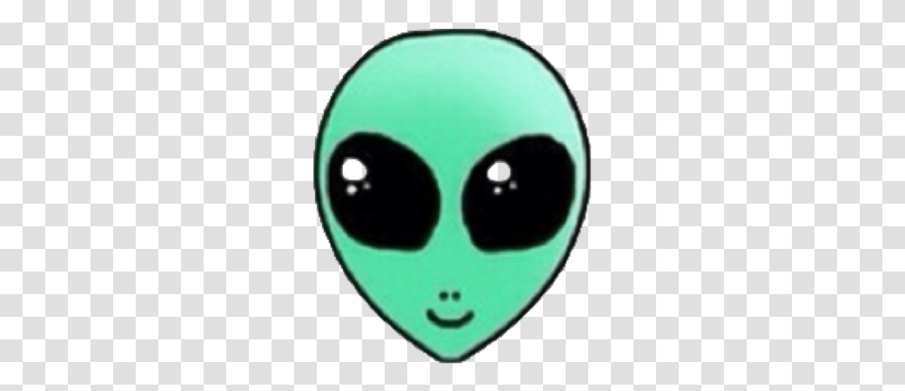 Alien Eyes Black Green Smile Space Martian Freetoedit We Heart It Elience, Disk, Plectrum, Light Transparent Png
