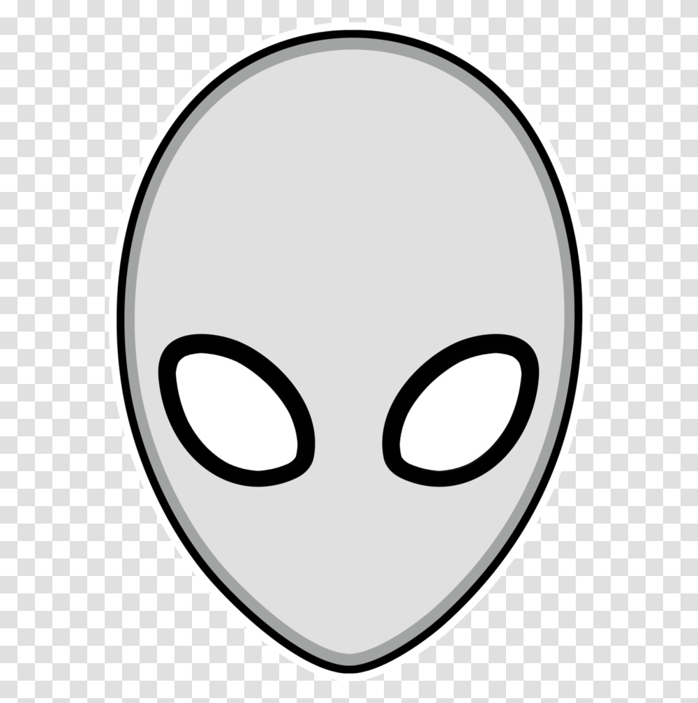 Alien Face Freeuse Library Circle, Mask, Pillow, Cushion Transparent Png