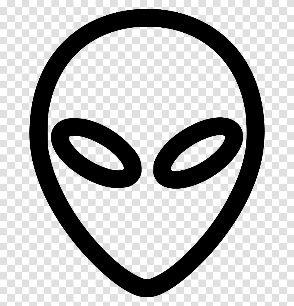 Alien, Fantasy, Mask, Stencil Transparent Png