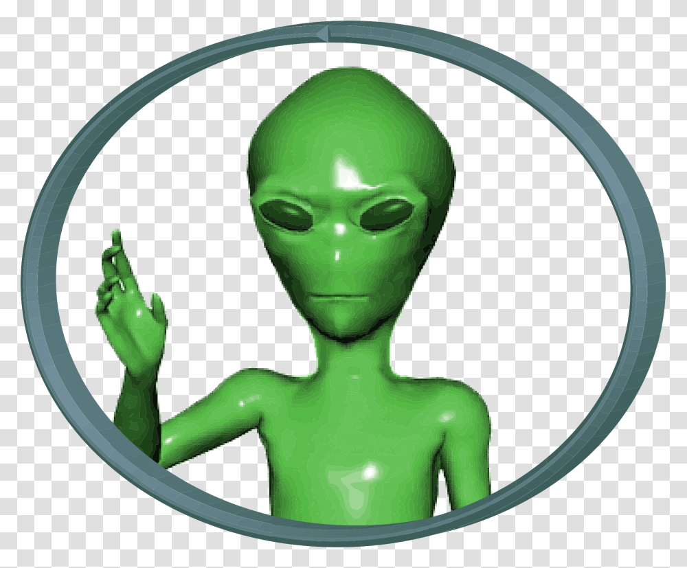 Alien, Green, Toy, Light, Head Transparent Png