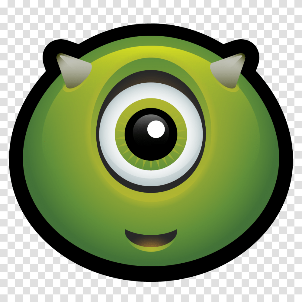Alien Halloween Horn Martian Mike Monster Spooky Icon, Electronics, Camera, Webcam, Ball Transparent Png